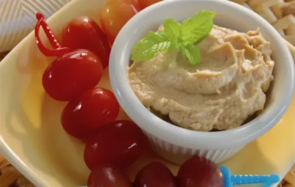 Delicious and Creamy Spiced Peanut Butter Yogurt Dip