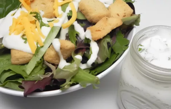 Delicious and Creamy Vegan Goddess Dressing Recipe