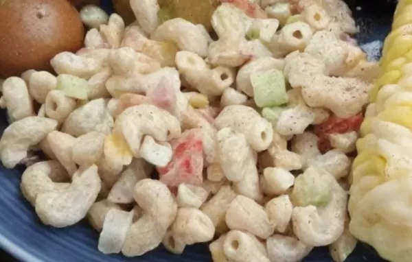 Delicious and Creamy Vegan Pasta Salad Recipe