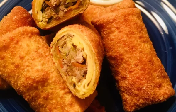 Delicious and crispy American Egg Rolls recipe