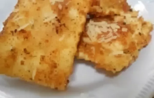 Delicious and crispy fried ravioli