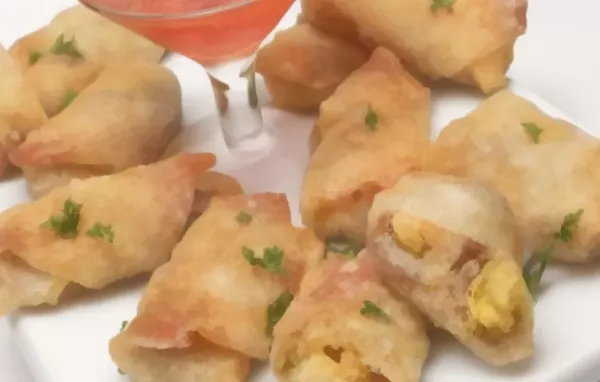 Delicious and Crispy Pad Thai Egg Rolls Recipe