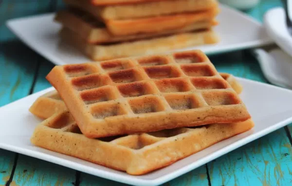 Delicious and Crispy Rice Waffles Recipe