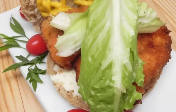 Delicious and Crispy Schnitzel Sandwich Recipe