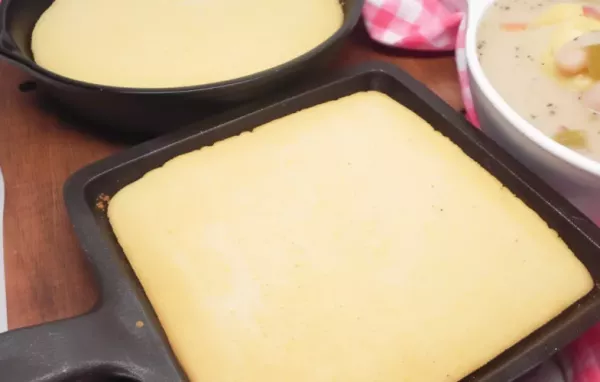 Delicious and Easy Campfire Cast Iron Cornbread Recipe