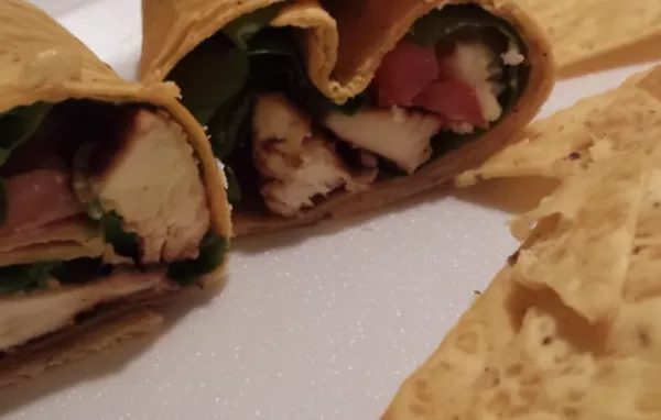 Delicious and Easy Chicken Feta Cheese and Sun-dried Tomato Wraps