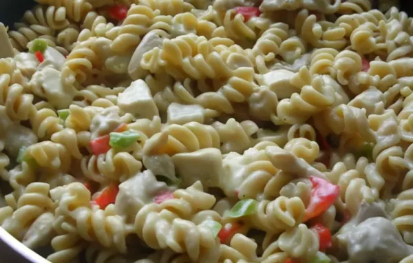 Delicious and Easy Chicken Rotini Stovetop Casserole Recipe