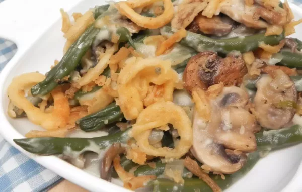 Delicious and Easy Green Bean Casserole Recipe