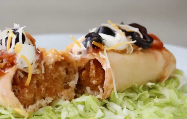 Delicious and Easy Homemade Impossible Baked Chimichangas Recipe