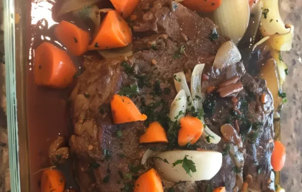 Delicious and Easy Oven Bag Pot Roast Recipe