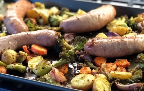 Delicious and Easy Sausage and Vegetable Sheet Pan Dinner Recipe