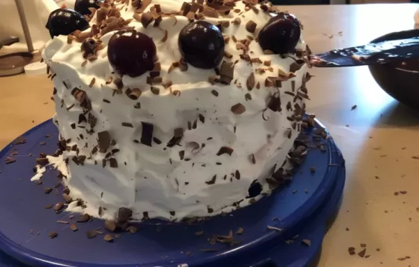 Delicious and Easy-to-Make Dressed Up Black Forest Cake Recipe