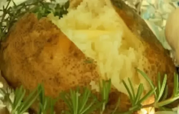 Delicious and Flavorful Herb Garlic Baked Potatoes