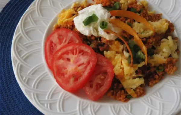 Delicious and Flavorful Tortilla Chorizo Scramble