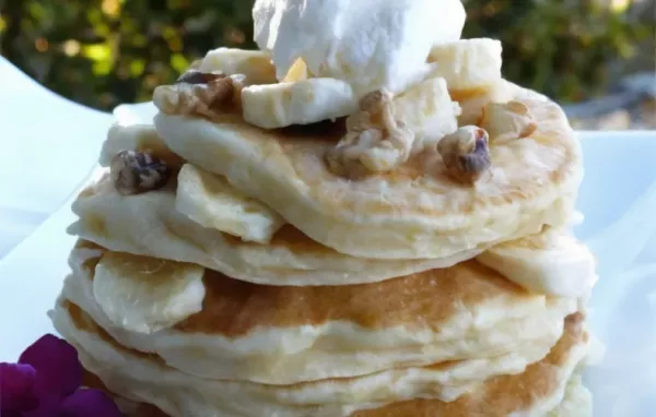 Delicious and Fluffy Banana Pancakes