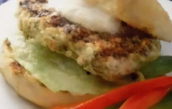 Delicious and Healthy Chicken Tartar Burger Recipe