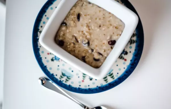 Delicious and Healthy Cranberry Cinnamon and Brown Sugar Steel Cut Oats Recipe