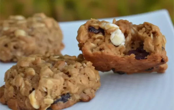 Delicious and Healthy Cranberry Oat Cookies Recipe