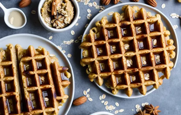 Delicious and Healthy Gluten-Free Oatmeal Waffles