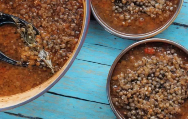 Delicious And Healthy Greek Lentil Soup Fakes