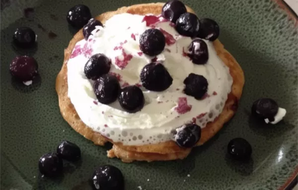 Delicious and Healthy Low Carb Pancake Crepes Recipe