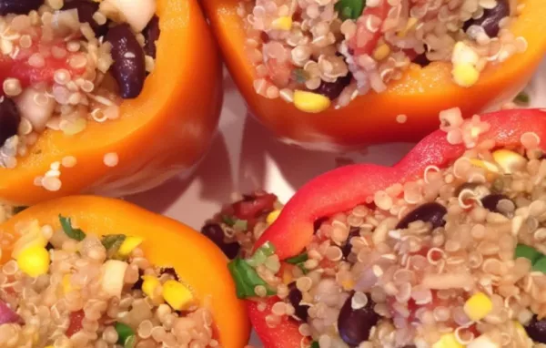 Delicious and Healthy Quinoa Stuffed Peppers Recipe