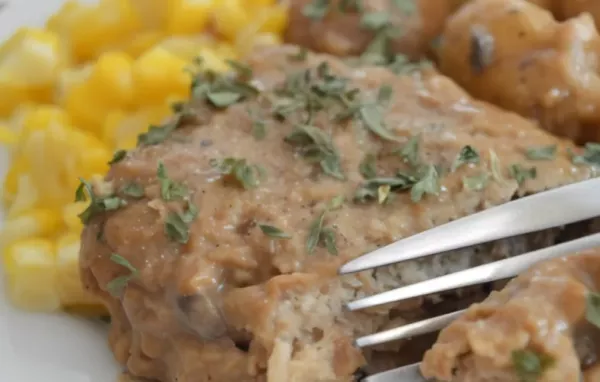 Delicious and healthy Turkey Salisbury Steak recipe