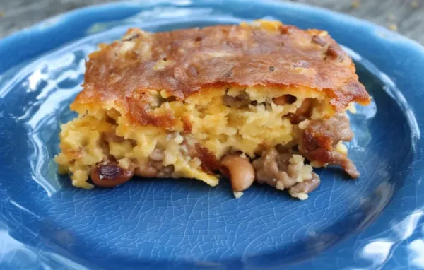 Delicious and hearty Black-Eyed Pea Cornbread recipe