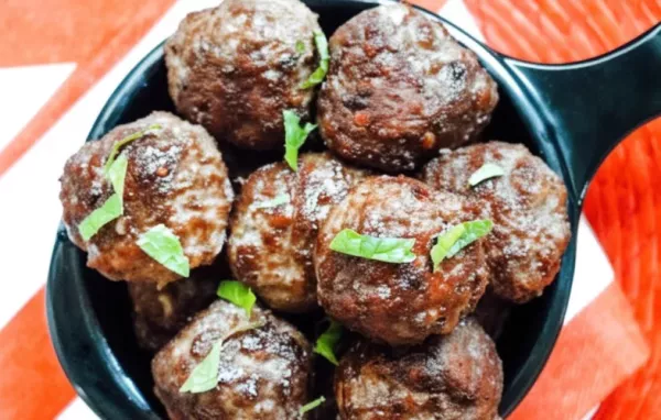 Delicious and Juicy American Turkey Meatballs Recipe