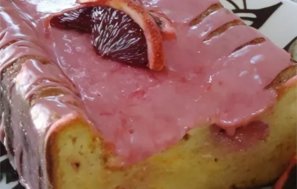 Delicious and Moist Blood Orange Yogurt Olive Oil Cake Recipe