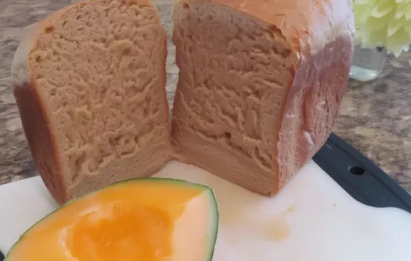 Delicious and Moist Fresh Cantaloupe Bread Recipe