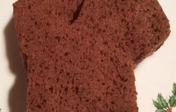 Delicious and Moist Gingerbread Pound Cake Recipe