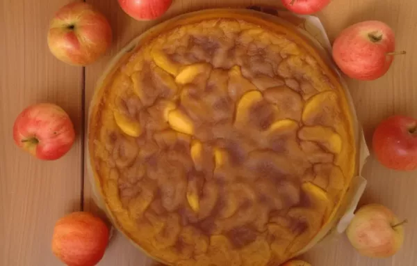 Delicious and Moist Russian Apple Cake Recipe