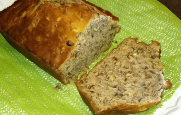 Delicious and Moist Sourdough Banana Nut Bread Recipe