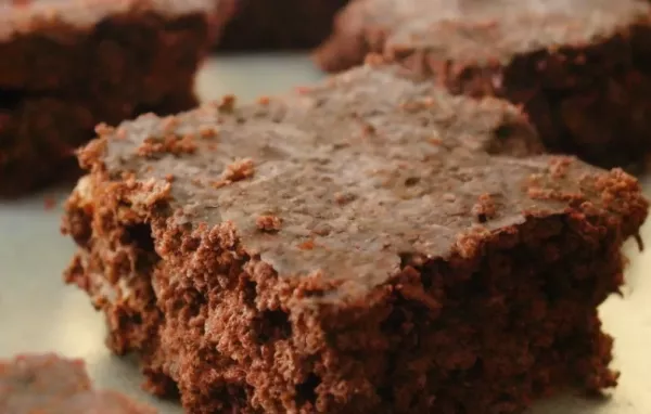 Delicious and Moist Zucchini Brownies