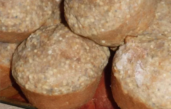 Delicious and Nutritious Cornmeal Millet Poppy Seed Muffins