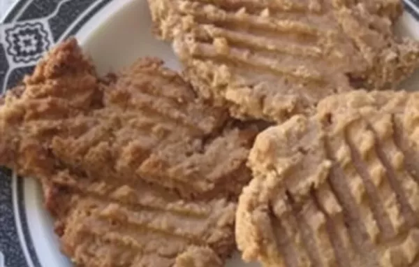 Delicious and Nutritious Grain-Free Peanut Butter Cookies