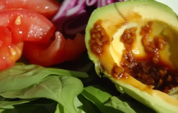 Delicious and Refreshing Asian Avocado Salad