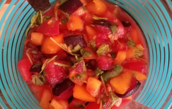 Delicious and Refreshing Fresh Plum Salsa Recipe