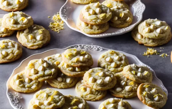 Delicious and Refreshing Lemon Tea Cookies