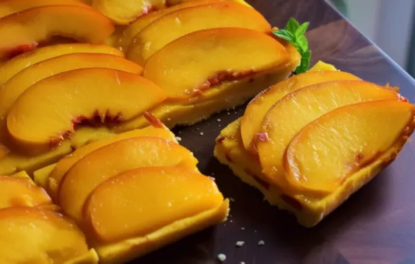 Delicious and Refreshing Nectarine Bars Recipe