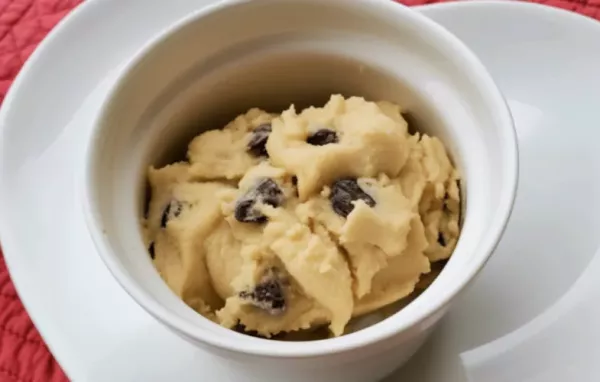 Delicious and Safe-to-Eat Edible Cookie Dough Recipe