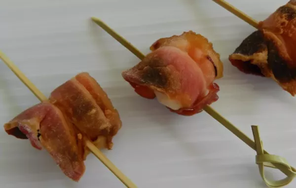 Delicious and savory bacon-wrapped water chestnuts recipe perfect for party appetizers