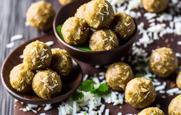 Delicious and Simple Indian Coconut Ladoo Recipe