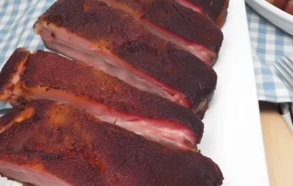 Delicious and Smoky BBQ Ribs with Wally's Rib Rub