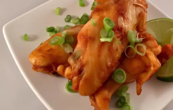 Delicious and Spicy Asian-Inspired Chicken Wings Recipe