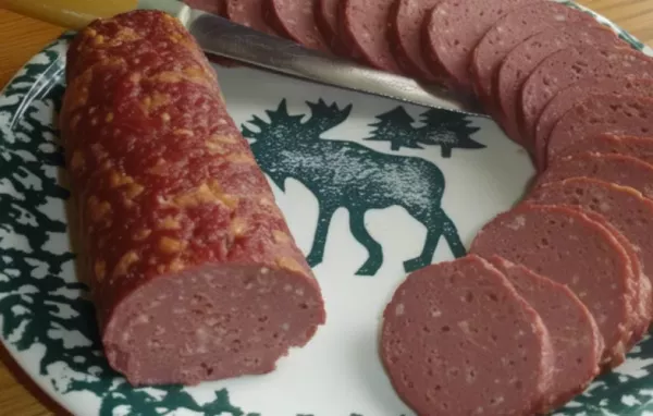 Delicious and Spicy Venison Cheddar Jalapeno Summer Sausage Recipe