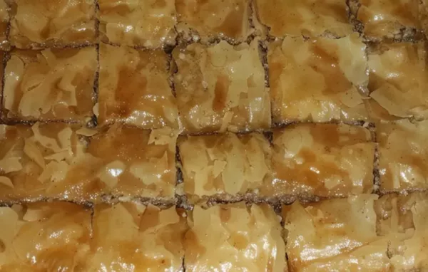 Delicious and Sweet Baklava Recipe