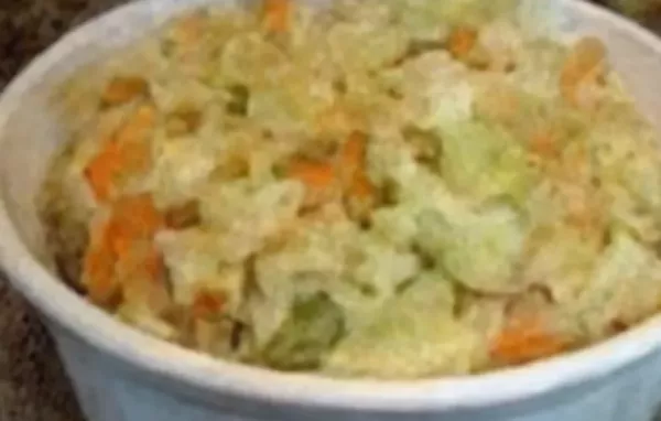 Delicious and Tangy Overnight Slaw
