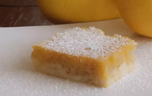 Delicious and Tangy Perfect Lemon Squares